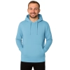 Bluza dresowa męska z kapturem kolor jasno niebieski roz.XL